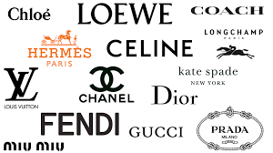 ロゴマーク　Chanel　シャネル
ヴィトン　Louis Vuitton　ルイヴィトン
Hermès　エルメス　Dior　ディオール　Fendi　フェンディ
