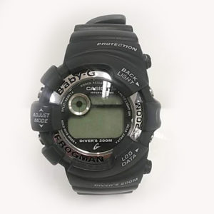 腕時計電池交換修理が必要な液晶が消えたCASIO Gショック G-SHOCK 