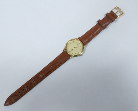腕時計ベルト交換の修理依頼を受けたSEIKO DOLCE(セイコー ドルチェ)のベルト交換、完成見本